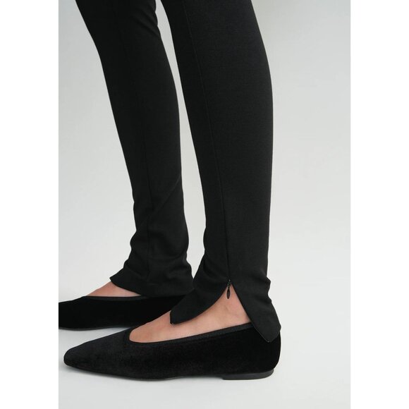 Toteme Zip Leggings in Black Small New Womens Skinny Pants - Picture 11 of 17